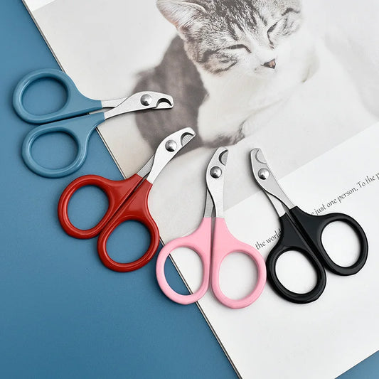 Cat Nail Scissors – Small Dog & Cat Claw Trimmer Clippers