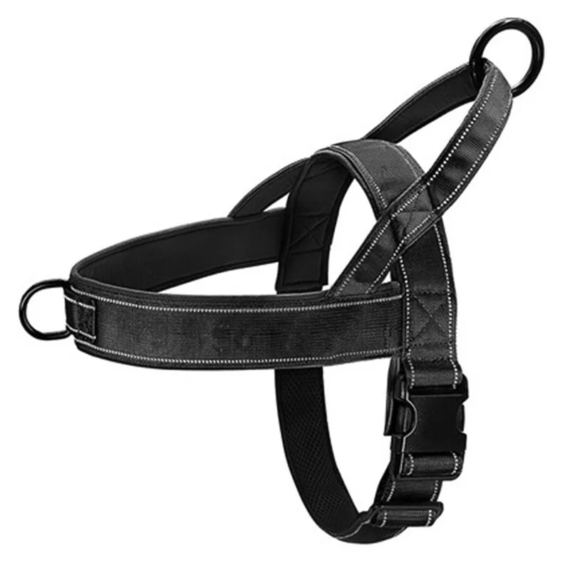 Tactical Dog Harness 1000D – No-Pull Vest with Handle Large Dogs
