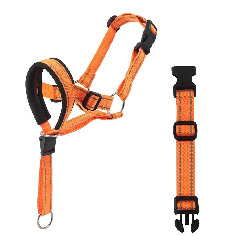 Dog Training Head Halter – Adjustable Anti-Pull Nose Lead