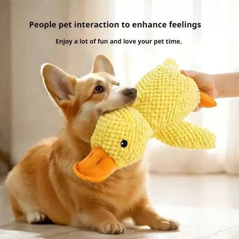 Tough Squeaky Plush Dog Toy – For Aggressive Chewers, Dogs & Cats