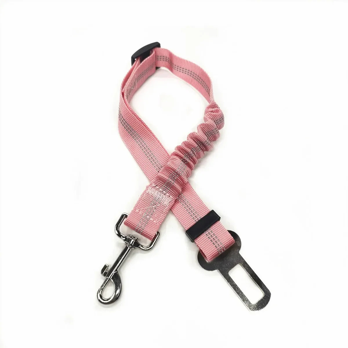 Adjustable Dog Car Seat Belt – Pet Vehicle Safety Lead Clip