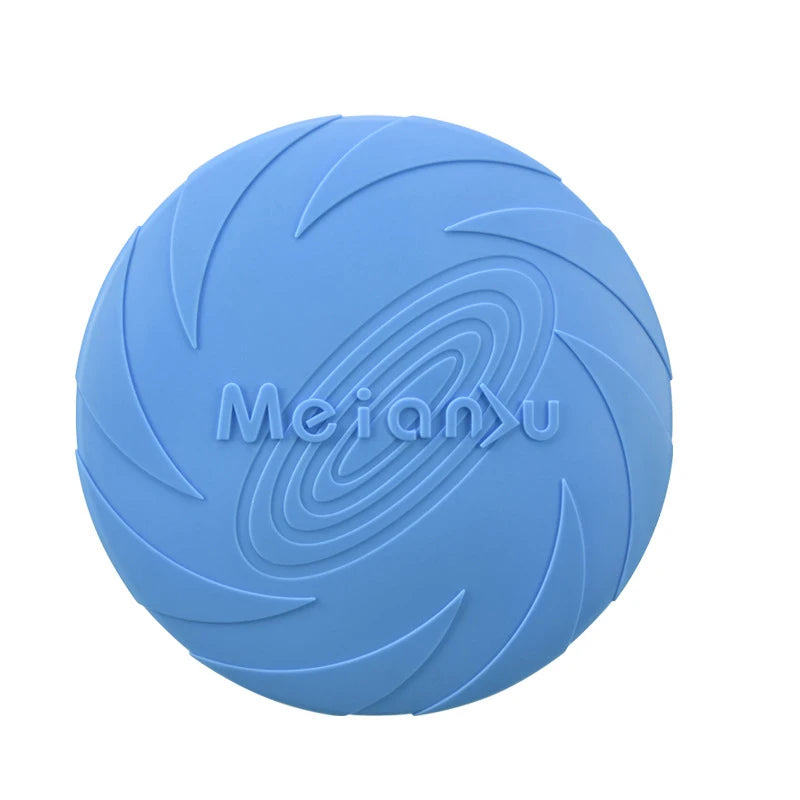 Silicone Dog Flying Disc – Chew-Resistant Fetch Frisbee Toy
