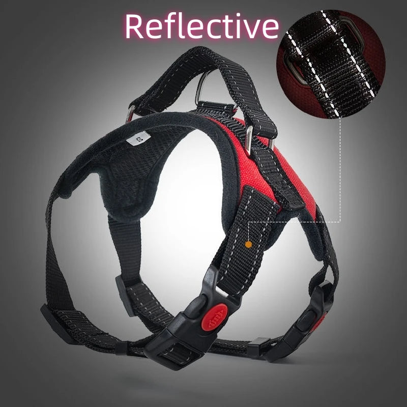 Strong Dog Harness Vest – Small, Medium & Large Dogs