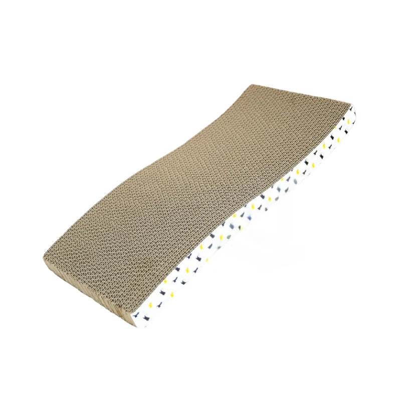 Cardboard Cat Scratcher Board – Corrugated Scratching Pad for Cats