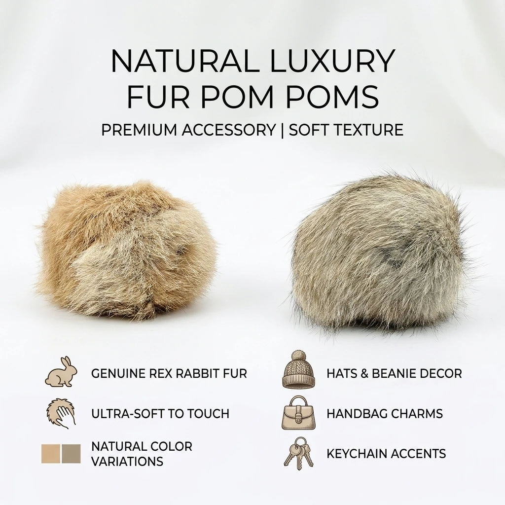 Rabbit Fur Catnip Balls 1–6 Pack – Plush Chase Ball Cat Toy 8cm