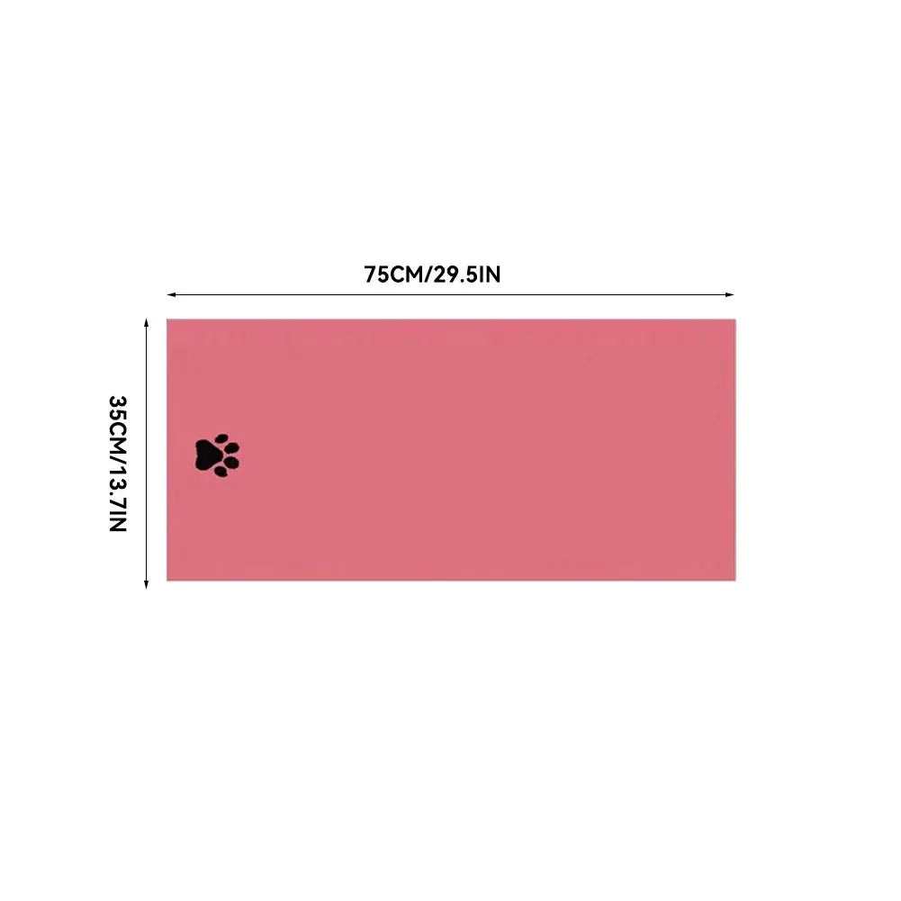 Microfiber Pet Bath Towel – Super Absorbent Dog & Cat Towel