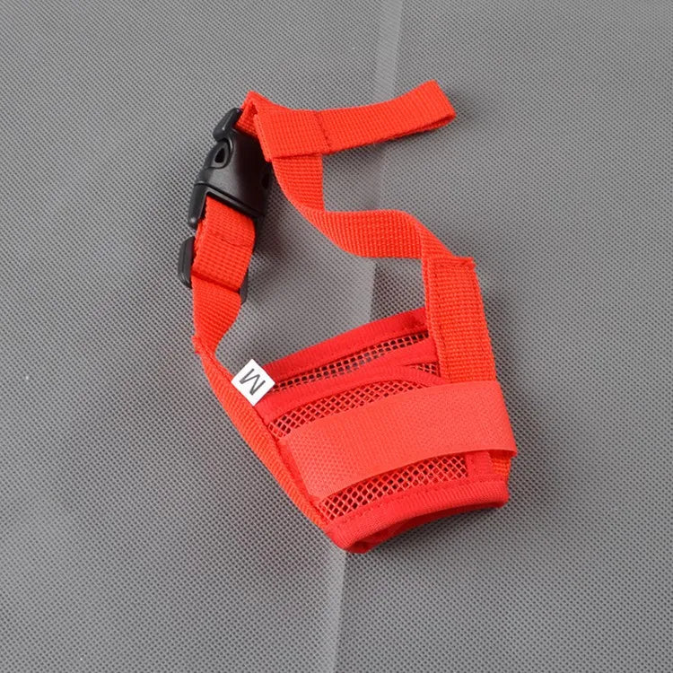 Anti-Bark Dog Muzzle – Adjustable Breathable Mesh Muzzle S–XXL