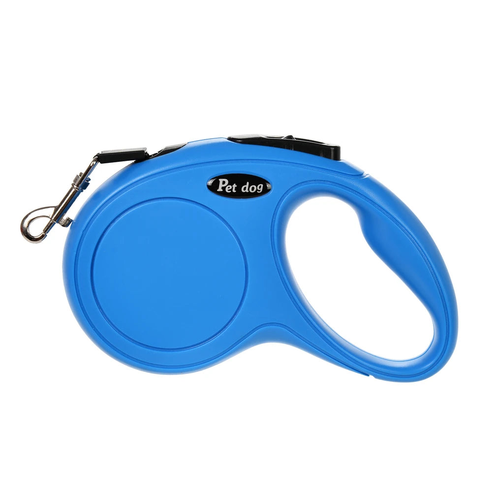 3m/5m Retractable Dog Leash – Strong Nylon Lead Small/Medium Dogs