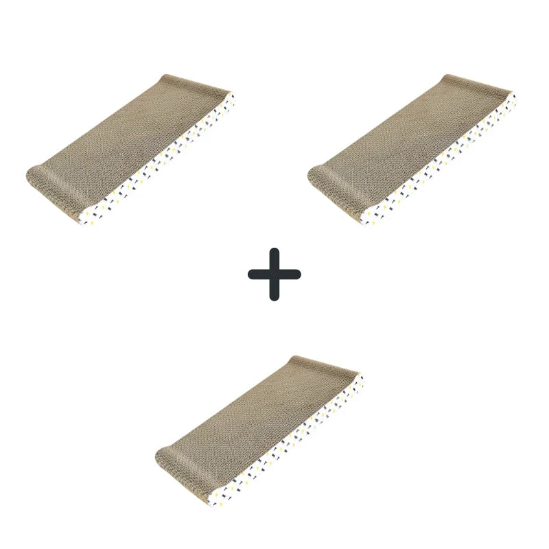 Cardboard Cat Scratcher Board – Corrugated Scratching Pad for Cats