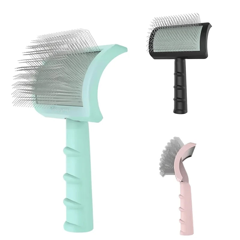Dog Slicker Brush – Shedding & Knot Removal Pin Brush