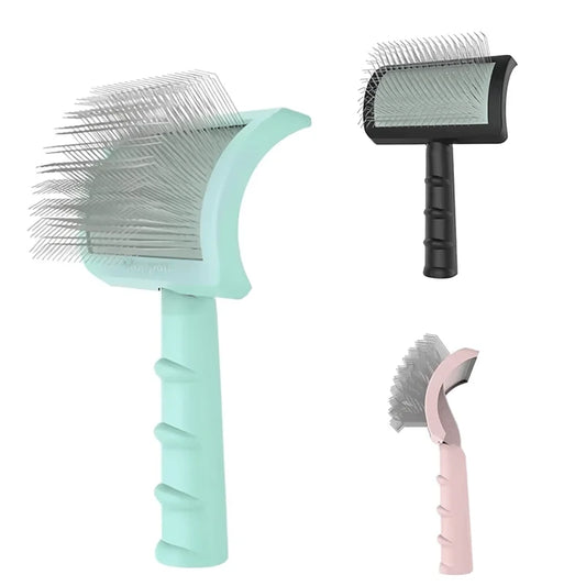 Dog Slicker Brush – Shedding & Knot Removal Pin Brush