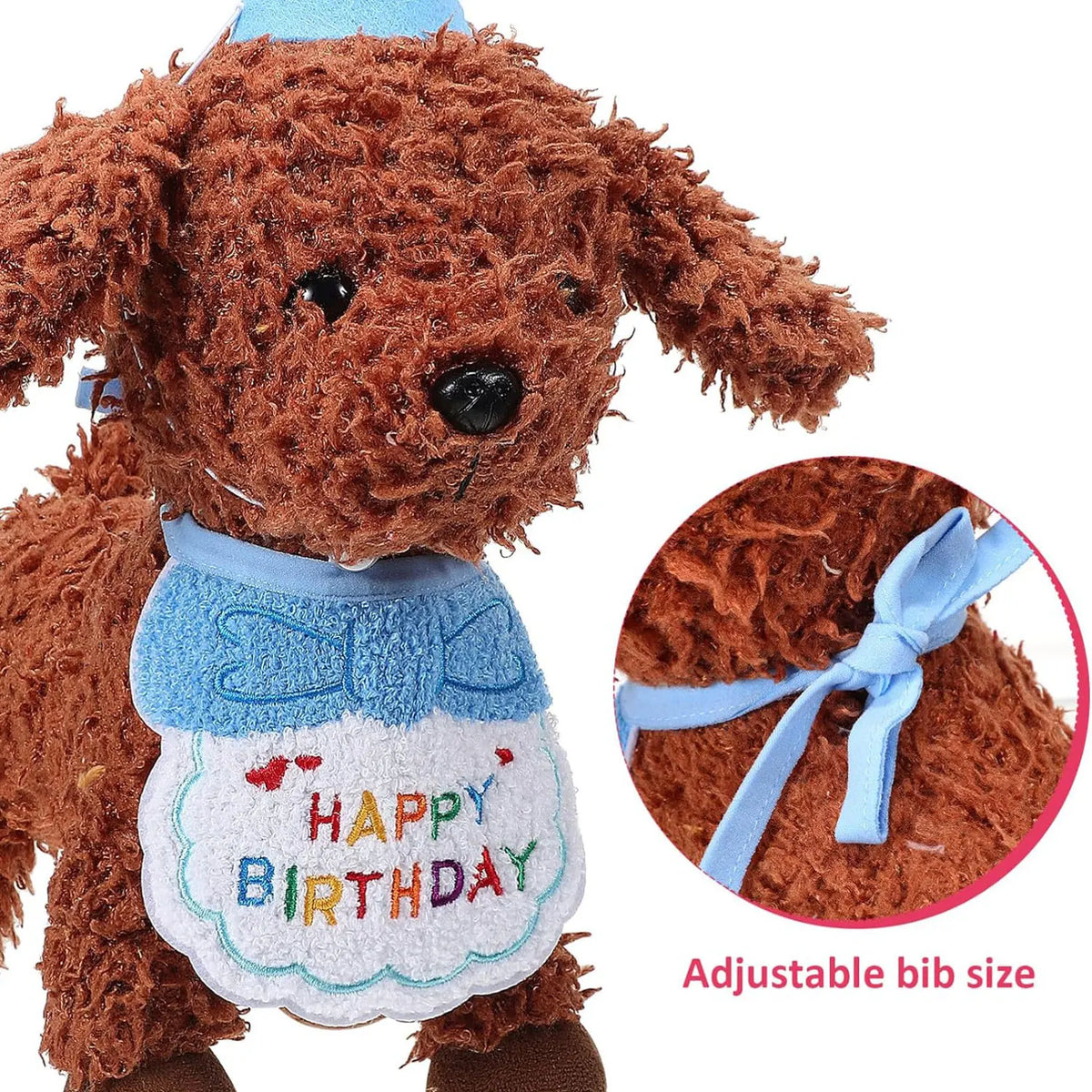 Pet Birthday Bandana & Party Hat Set – Dog & Cat Birthday Outfit