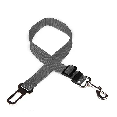 Adjustable Dog Car Seat Belt – Pet Vehicle Safety Lead Clip