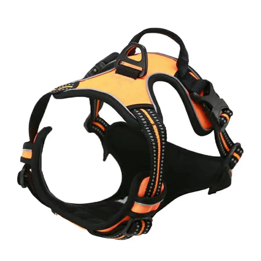 No-Pull Dog Harness Front Clip – Reflective Padded with Handle