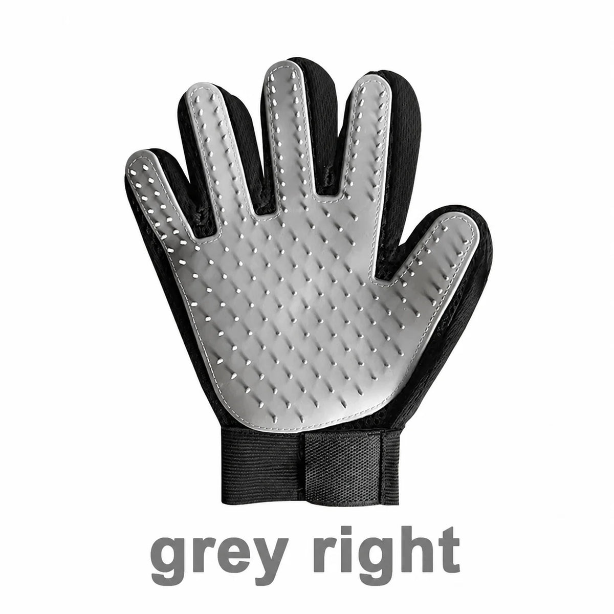 Pet Grooming Glove Brush – Dog & Cat Deshedding Massage Hair Remover