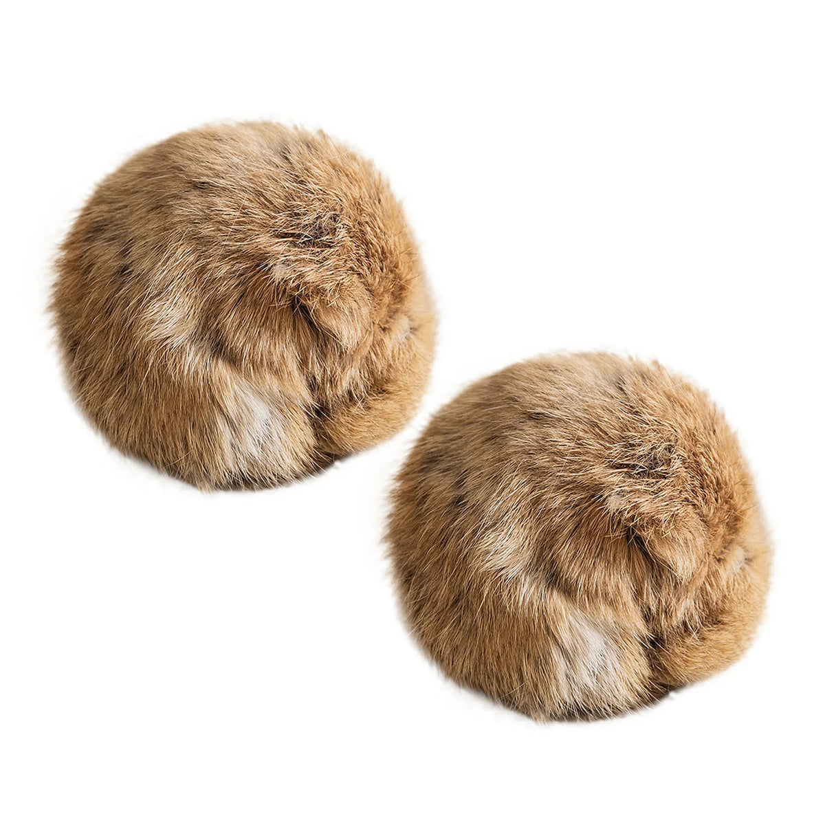 Rabbit Fur Catnip Balls 1–6 Pack – Plush Chase Ball Cat Toy 8cm