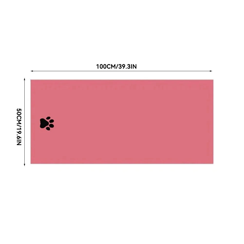 Microfiber Pet Bath Towel – Super Absorbent Dog & Cat Towel