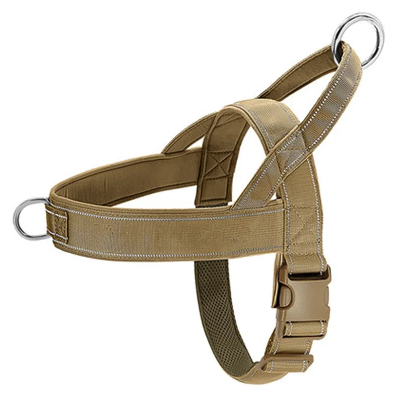 Tactical Dog Harness 1000D – No-Pull Vest with Handle Large Dogs