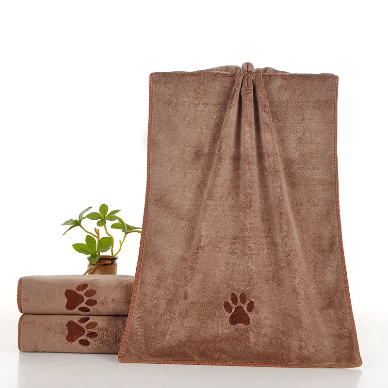 Quick-Dry Pet Towel – Thick Absorbent Dog & Cat Bath Towel