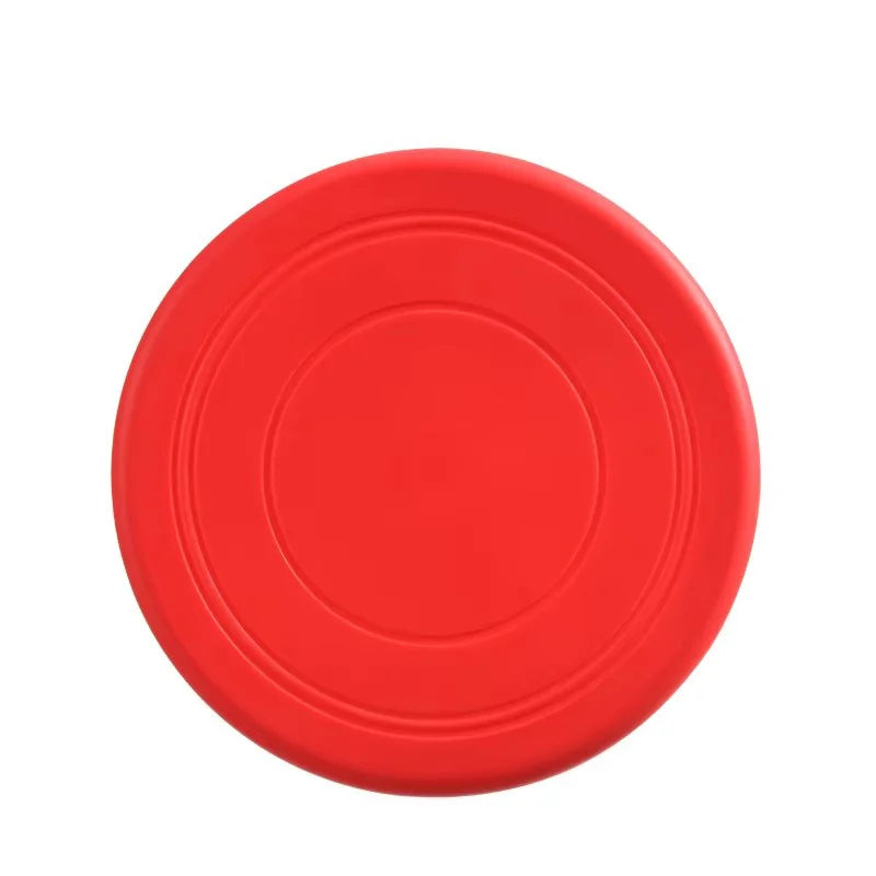 Soft Rubber Dog Frisbee – Durable Flying Disc for Fetch Training