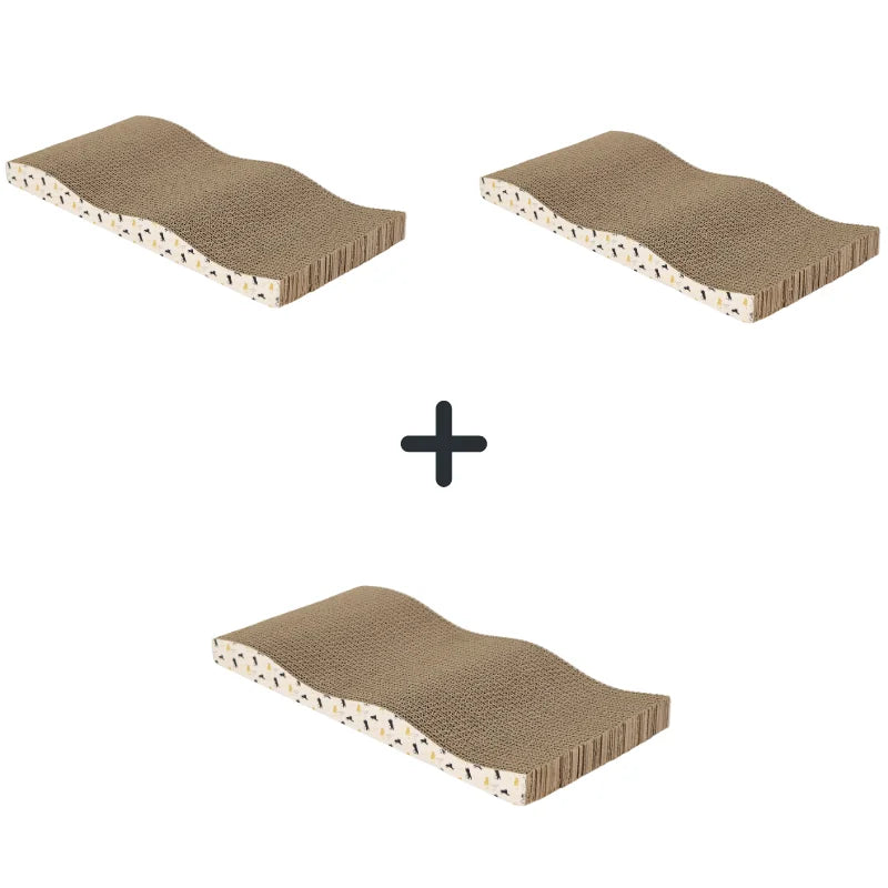 Cardboard Cat Scratcher Board – Corrugated Scratching Pad for Cats