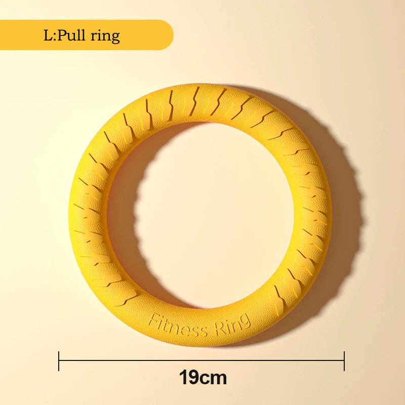 EVA Dog Toy Set 4 Pack – Flying Disc, Ball & Tug Rope