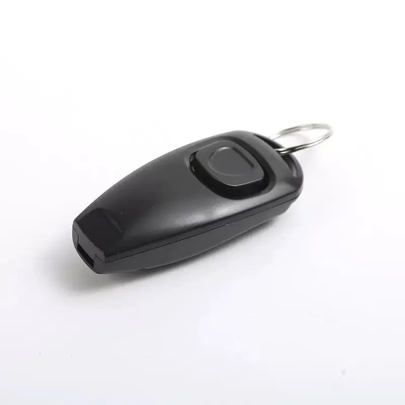 2-in-1 Dog Training Clicker & Whistle – Pet Trainer with Keyring
