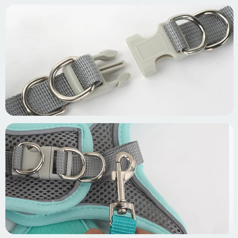 Reflective Dog Vest Harness – Escape-Proof Breathable Walking Harness