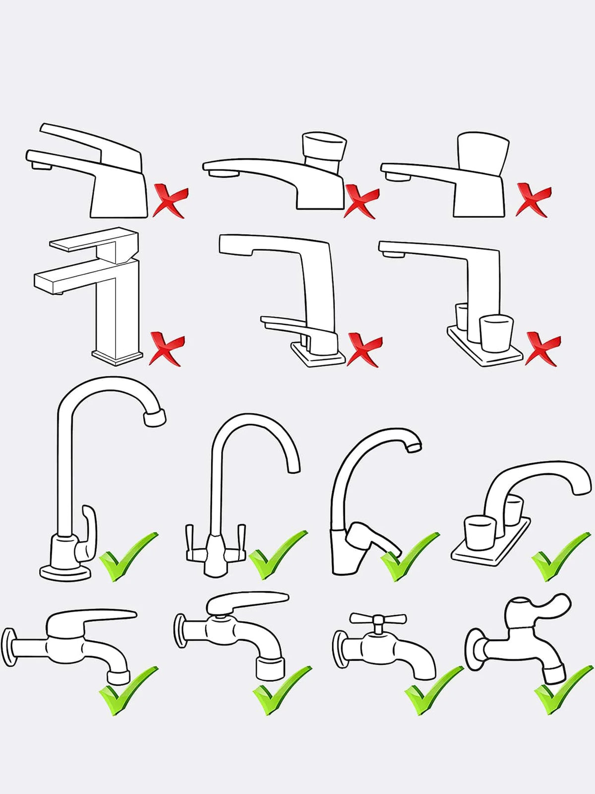 Pet Shower Faucet Sprayer for Dogs & Cats – Multi-Function Bath Nozzle