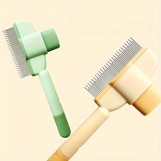 Dog Hair Remover Brush – Long Hair Grooming & Bath Comb for Pets