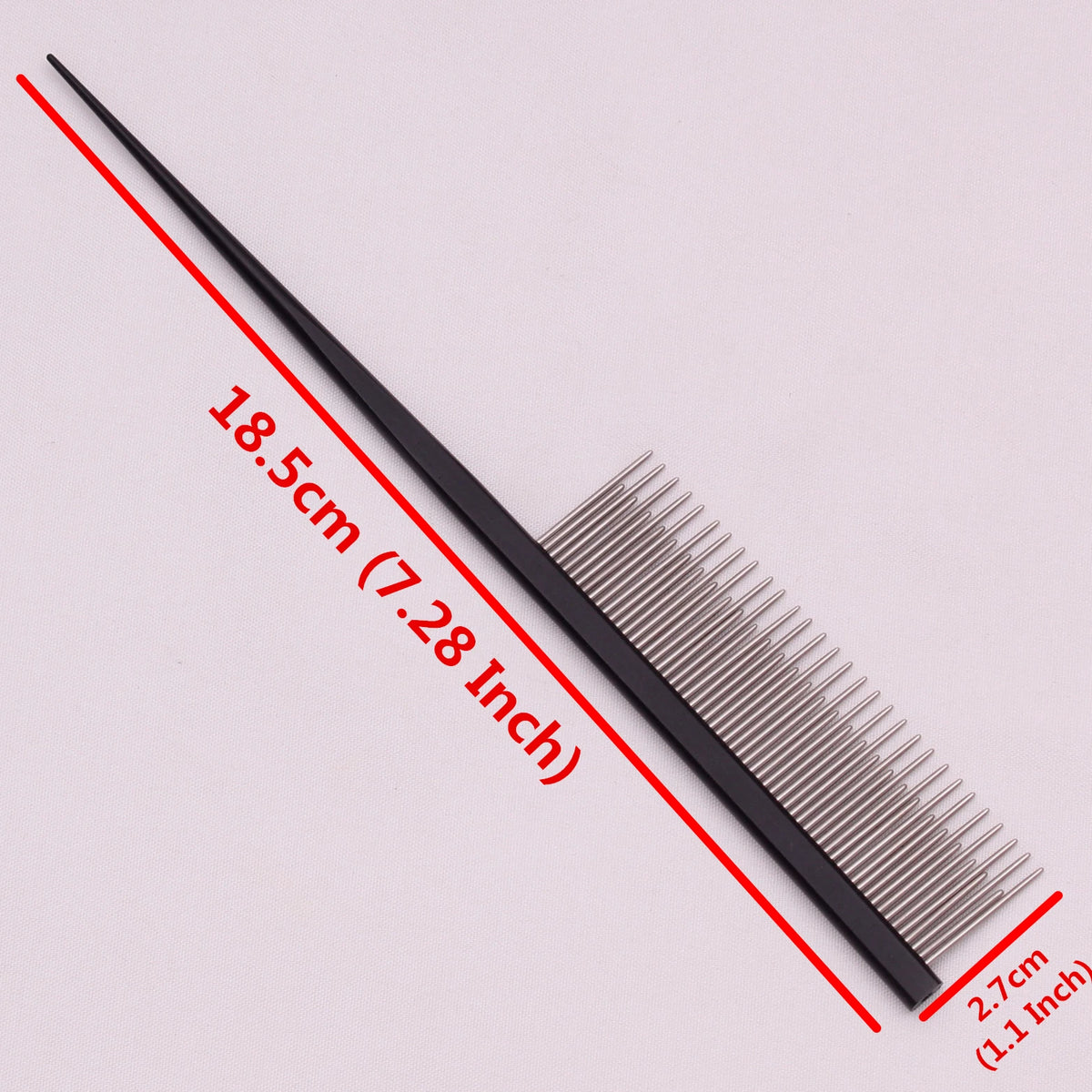 Aluminium Pet Grooming Comb – Professional Dog & Cat Detangler