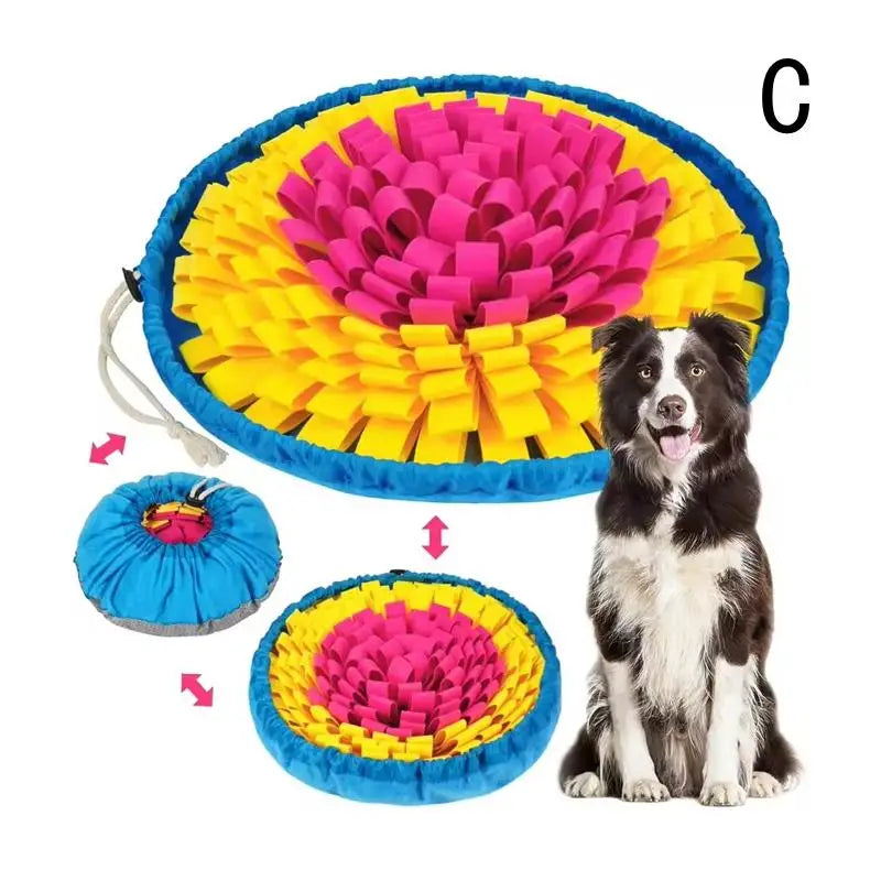 Snuffle Mat for Dogs & Cats – Interactive Foraging Slow Feeder Mat