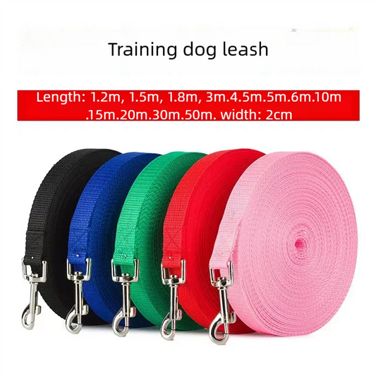 Dog Training Leash – Long Walking Lead for Small & Large Dogs