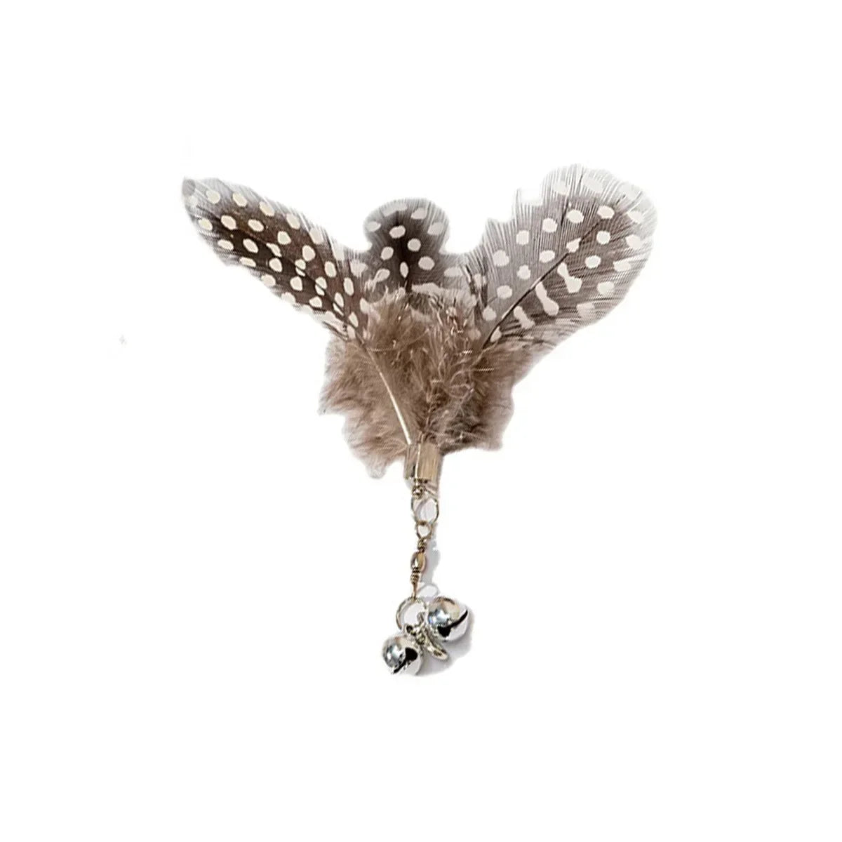 Cat Feather Toy Refills – Replacement Bird, Worm & Ball Teaser Heads