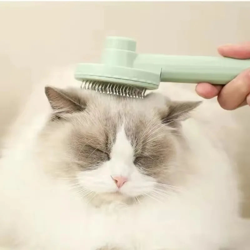 Stainless Steel Pet Comb – Long Hair Dog & Cat Grooming Comb