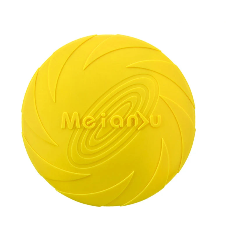 Silicone Dog Flying Disc – Chew-Resistant Fetch Frisbee Toy