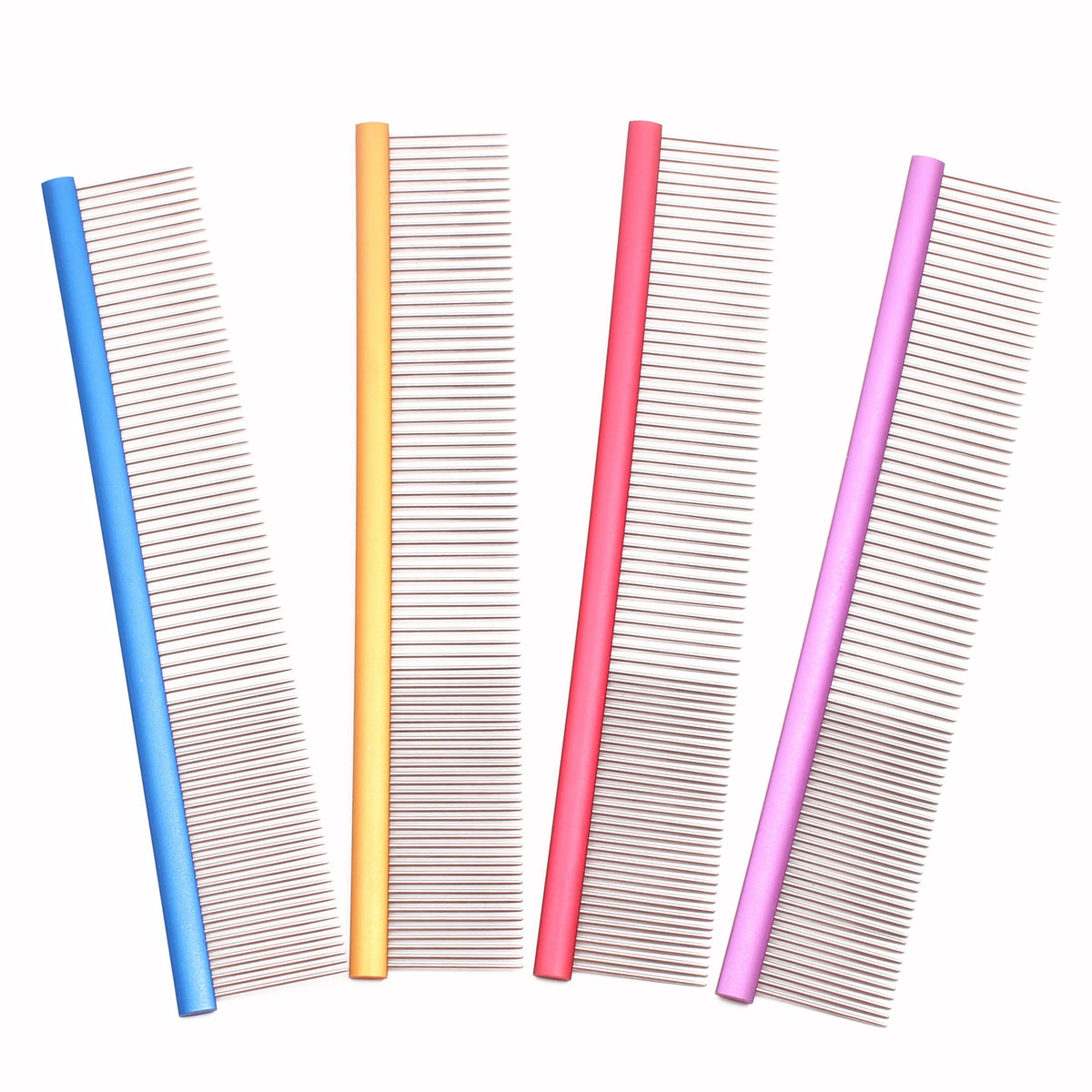 Aluminium Pet Grooming Comb – Professional Dog & Cat Detangler